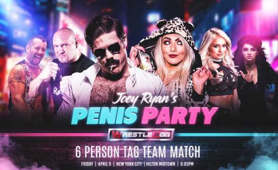 Battle Of The Sexy Six-Person Tag Team Match Featuring Joey Ryan Has Been Announced For WRESTLECON