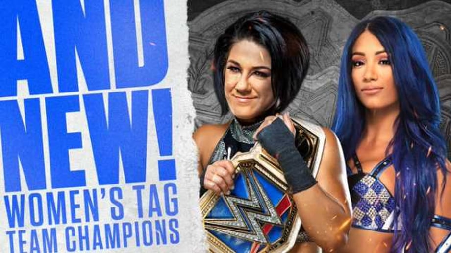 Bayley And Sasha Banks Become The New WWE Women's Tag-Team Champions On SMACKDOWN