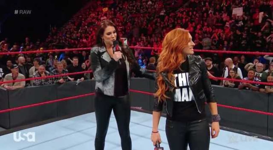 Becky Lynch Returns To RAW And Attacks Stephanie McMahon; Gets "Suspended Indefinitely"