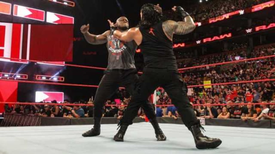 Bobby Lashley And Roman Reigns Were Involved In A Pretty Cool Pull-Apart Brawl To Kick-Off RAW