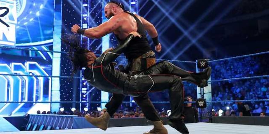 Braun Strowman Defeated Shinsuke Nakamura To Win The Intercontinental Championship On SMACKDOWN