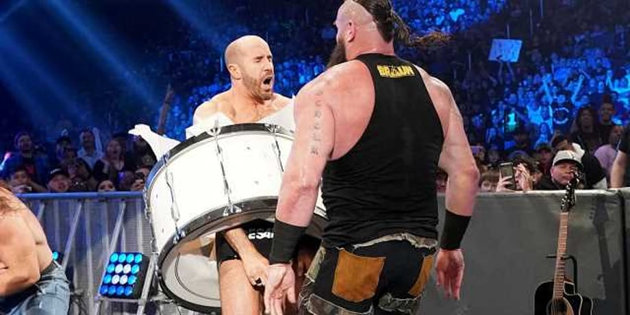 Braun Strowman & Elias Defeat Shinsuke Nakamura & Cesaro In A "Symphony Of Destruction" Match On SMACKDOWN