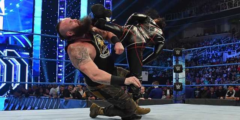 Braun Strowman Was Taken Out By Former Intercontinental Champion Shinsuke Nakamura During SMACKDOWN