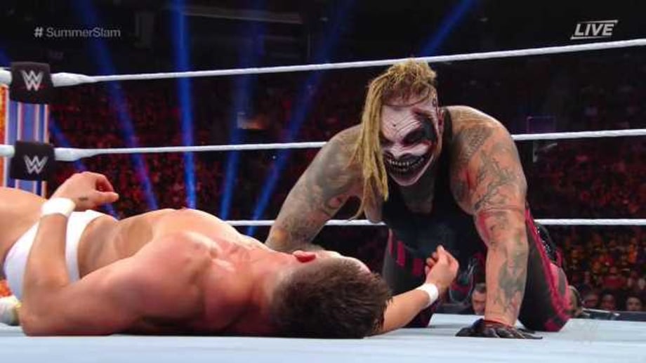Bray Wyatt's "Fiend" Made His In-Ring Debut At SUMMERSLAM, And It Was Quite Something