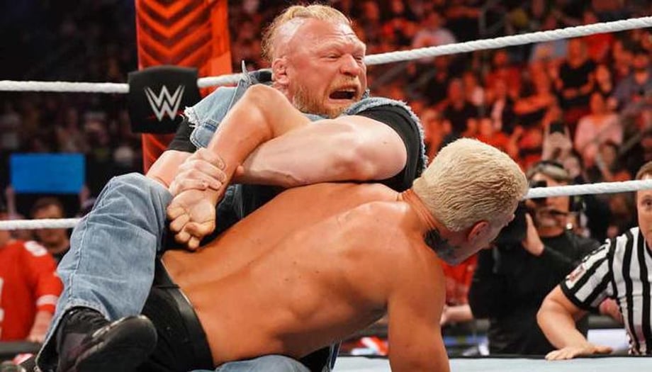 Brock Lesnar Brutalises Cody Rhodes On RAW And He's Now Heading Into NIGHT OF CHAMPIONS With A Broken Arm!