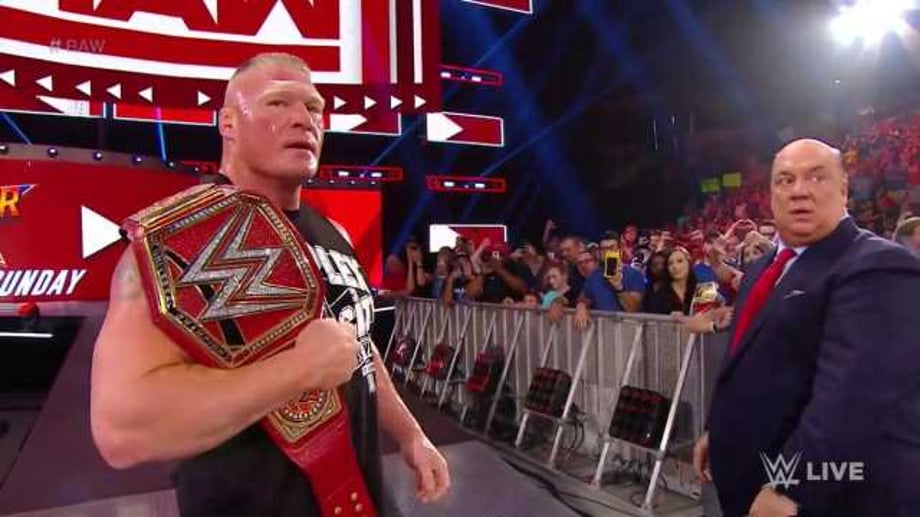 Brock Lesnar Utterly Annihilates Seth Rollins On RAW, Causing Him To Cough Up Blood