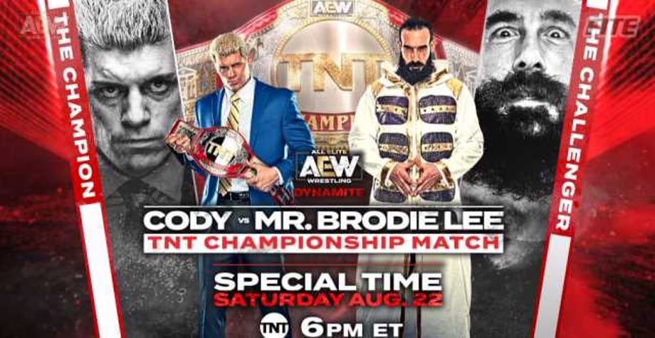 Brodie Lee Will Challenge Cody For The TNT Championship On AEW Saturday Night DYNAMITE