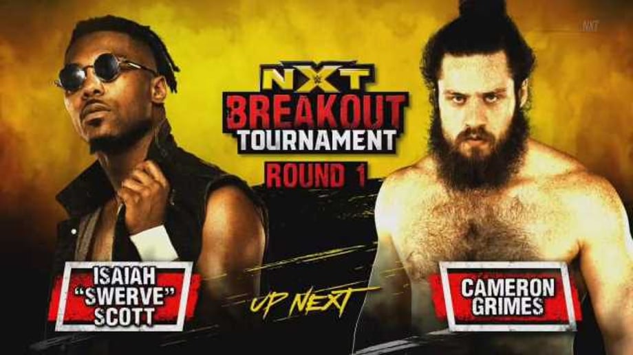 Cameron Grimes Defeats Isaiah "Swerve" Scott To Move On In NXT's BREAKOUT TOURNAMENT