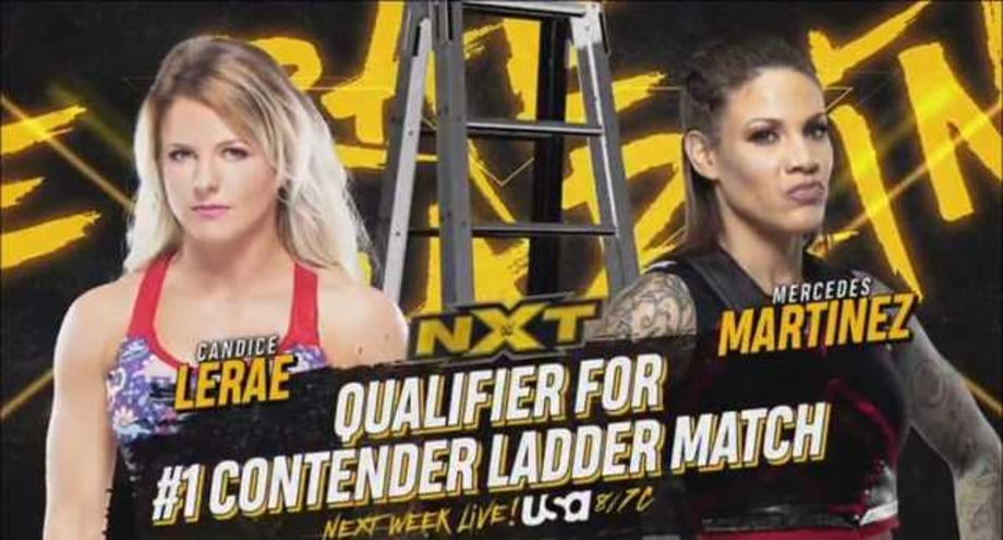 Candice LeRae Will Face Mercedes Martinez In A TAKEOVER: TAMPA Ladder Match Qualifier Next Week