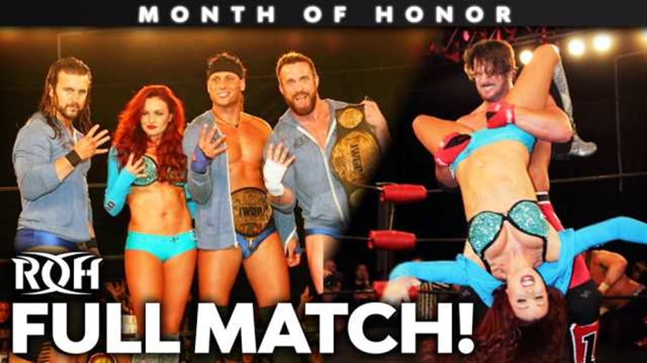 Check Out The Exciting ROH Six-Man Tag Team Match Between The Kingdom And Bullet Club
