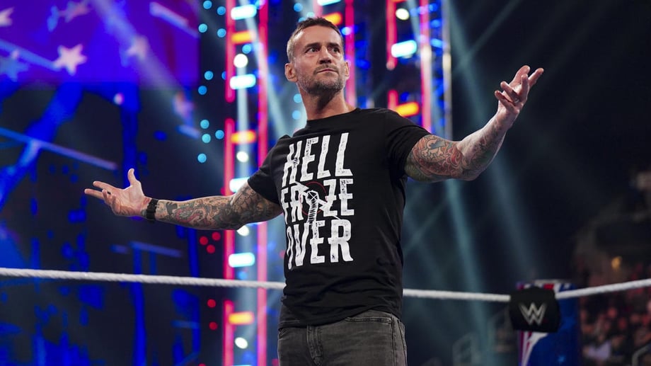 CM Punk Makes His WRESTLEMANIA Intentions Known On SMACKDOWN And References AEW's "Brawl Out"