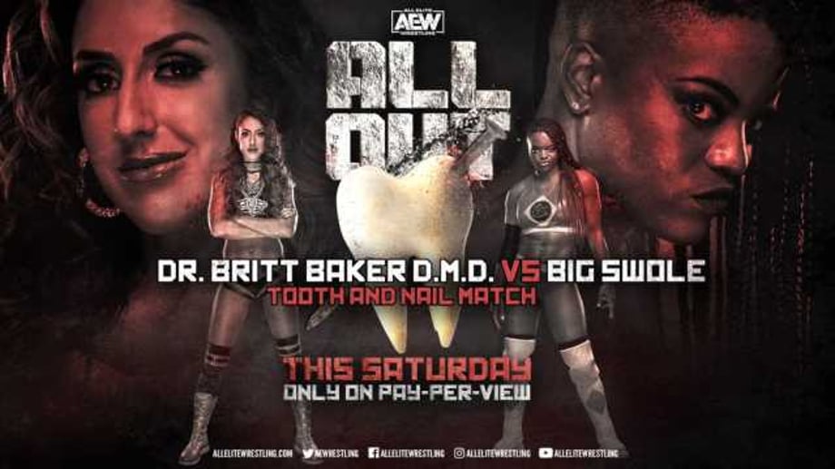 Dr. Britt Baker Will Face Big Swole In A "Tooth And Nail" Match At AEW ALL OUT