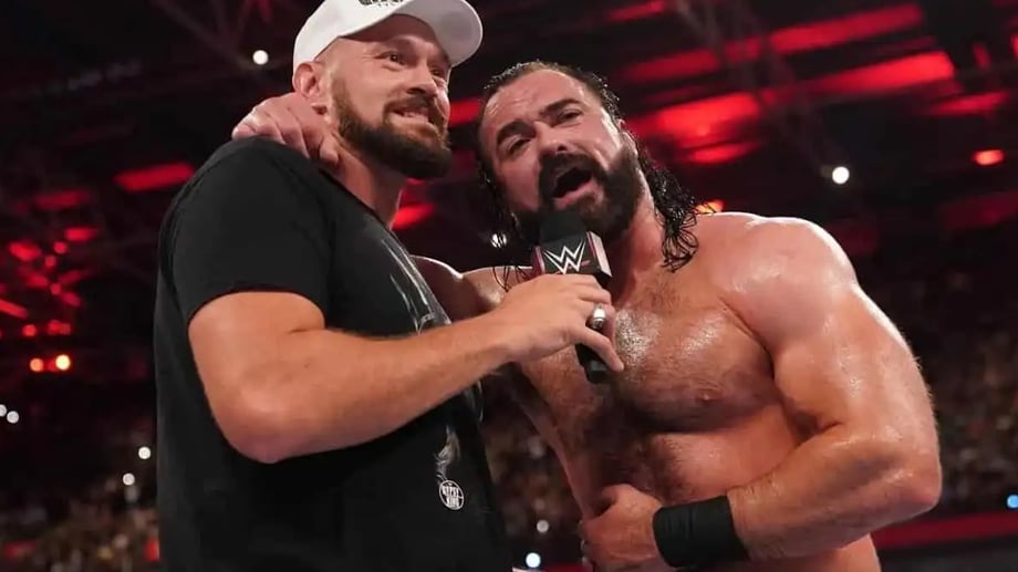 Drew McIntyre Reflects On His "Ridiculous" CLASH AT THE CASTLE Loss And Duet With Boxer Tyson Fury