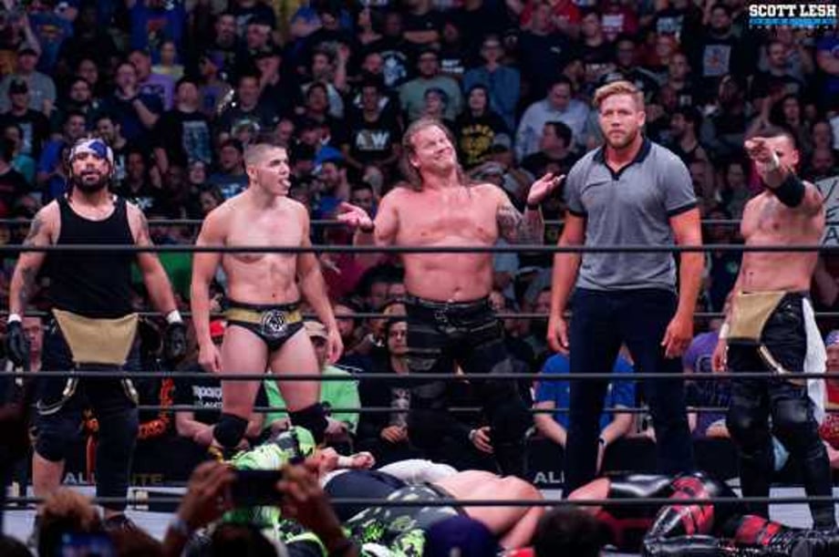 Dustin Rhodes & Adam "Hangman" Page Will Take On Chris Jericho & Sammy Guevara On AEW Dynamite