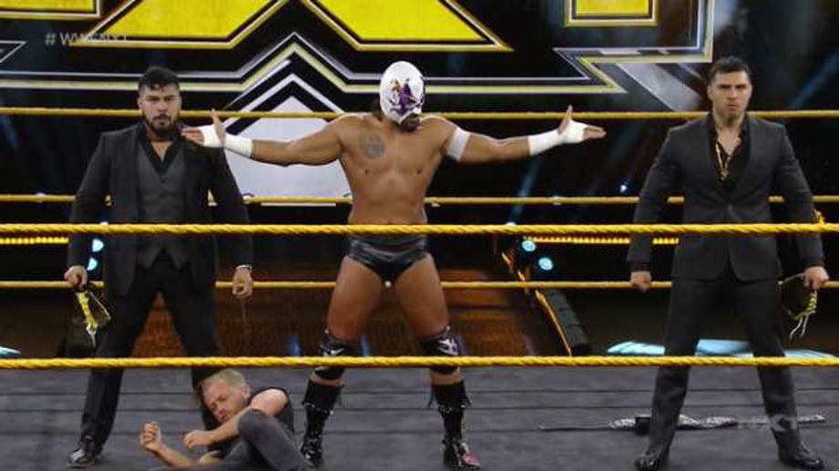 El Hijo del Fantasma Unmasks As "Santos Escobar" On NXT; Forms New Heel Stable