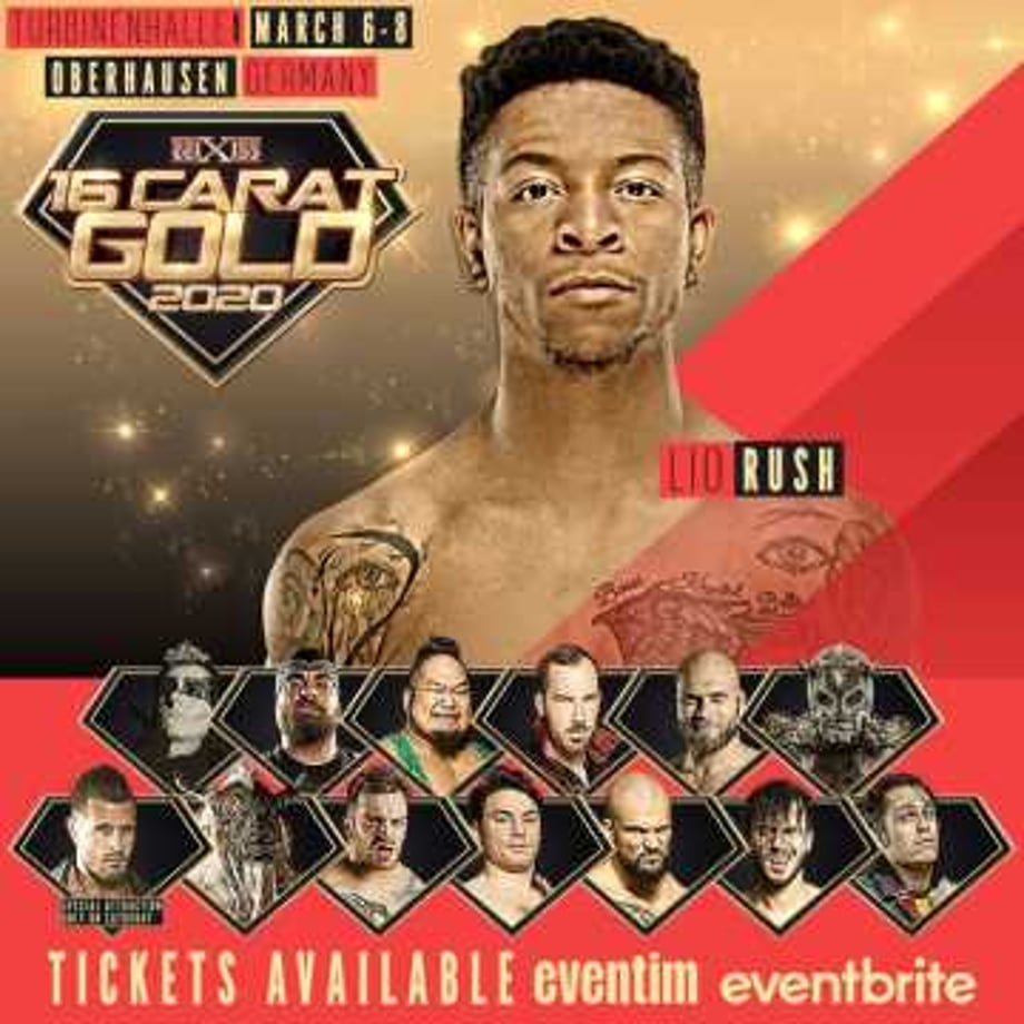 Former NXT Champion Lio Rush Is Added To The WESTSIDE XTREME WRESTLING'S 16 Carat Gold Tournament