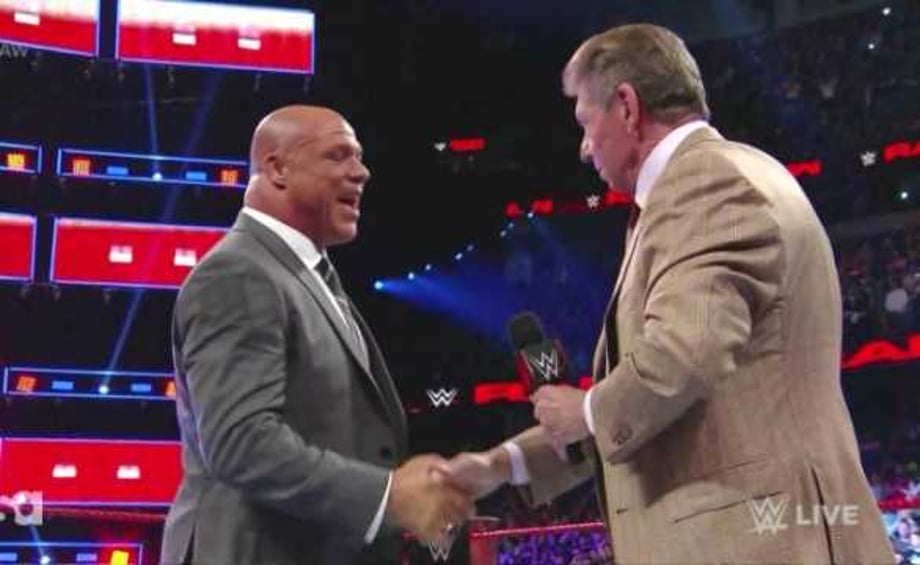 Fresh From His Hall Of Fame Induction, Kurt Angle Has Been Named The New WWE RAW General Manager