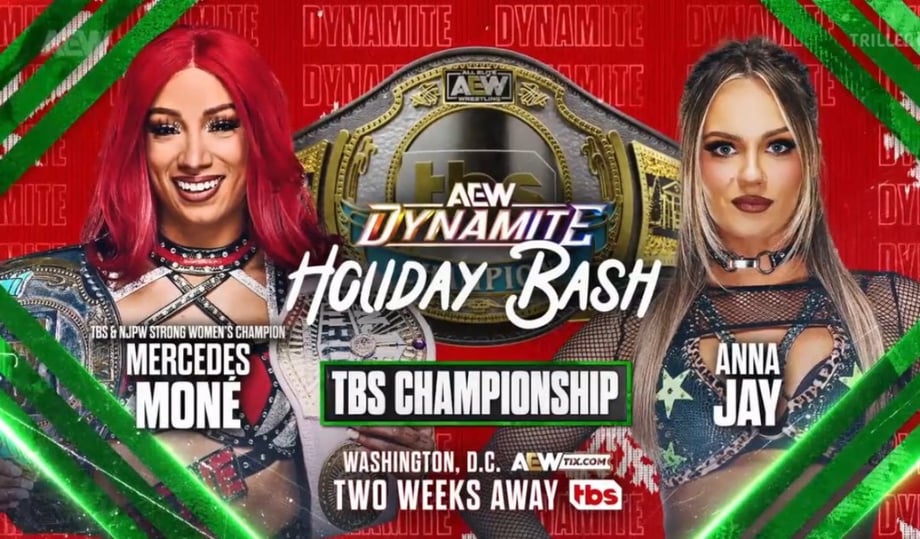 Full Lineup Of Upcoming Matches For Future AEW Episodes In December 2024