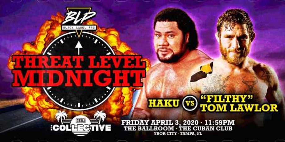 Haku Will Return To The Ring To Battle "Filthy" Tom Lawlor For BLP Event During WRESTLEMANIA Weekend