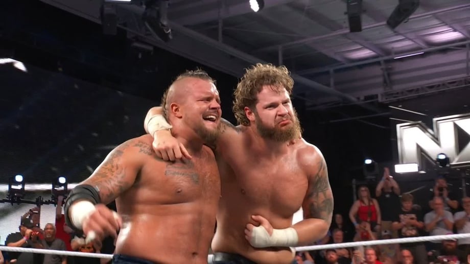Hank Walker & Tank Ledger Run The Gauntlet To Win NXT Tag Team Championship Title Shot For WWE Stand & Deliver