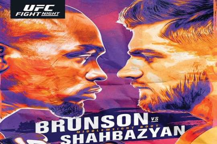 Here's The Finalized Line-Up For UFC FIGHT NIGHT: DEREK BRUNSON VS. EDMEN SHABAZYN