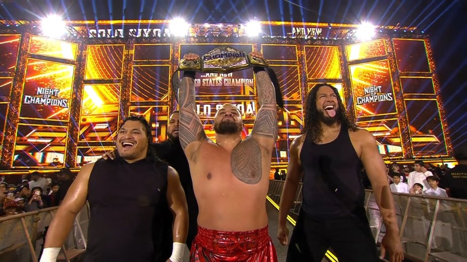Hikuleo Debuts, Tonga Loa Returns To Help Solo Sikoa Win United States Title At WWE Night Of Champions