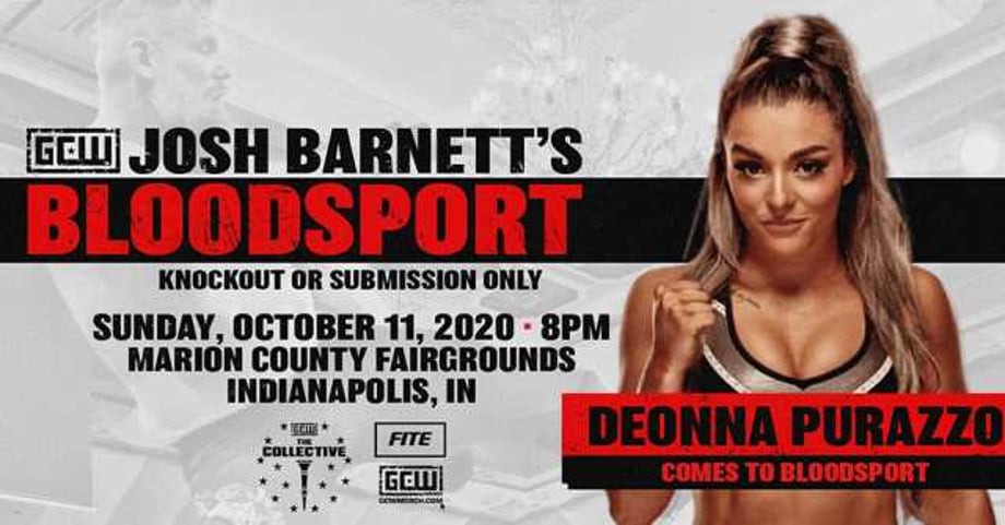 IMPACT Knockouts Champion Deonna Purrazzo Is Confirmed For Next Month's BLOODSPORT Event