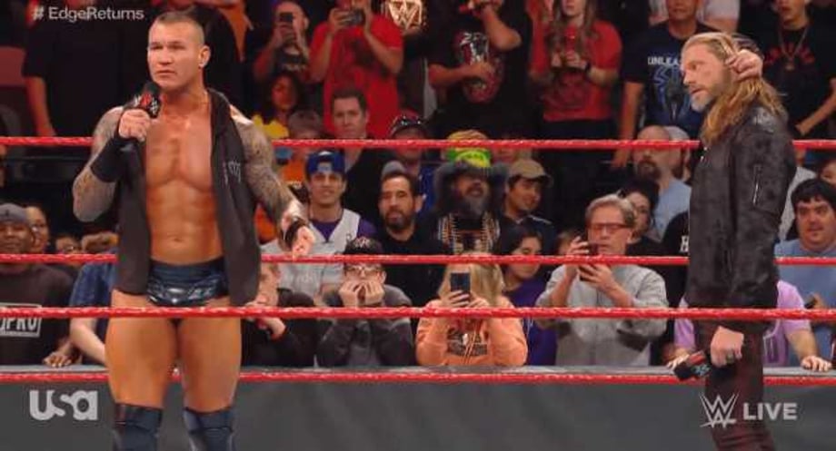It Looks Like Edge And Randy Orton Will Both Be A Part Of Next Week's Episode Of RAW
