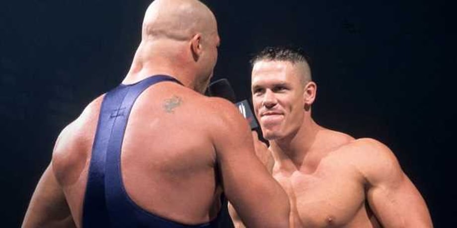 John Cena Weighs In On Kurt Angle Choosing Baron Corbin As His WRESTLEMANIA Opponent