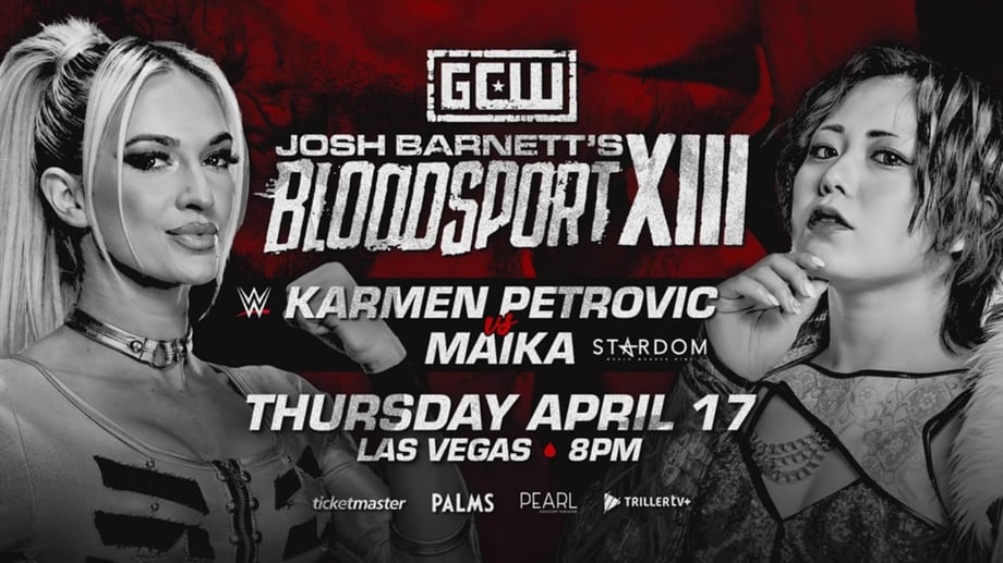Karmen Petrovic vs. Maika Was Announced For JOSH BARNETT'S BLOODSPORT