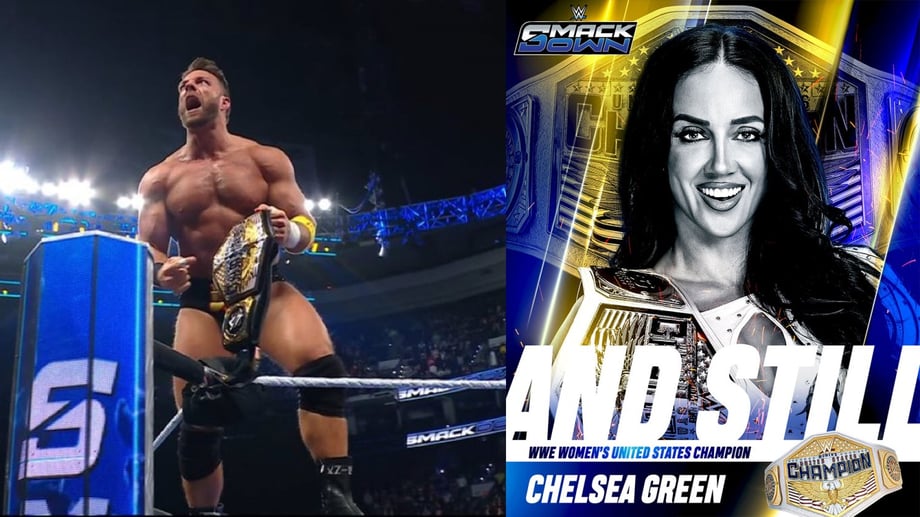 LA Knight Wins United States Championship, Alba Fyre Helps Chelsea Green Retain Her Title