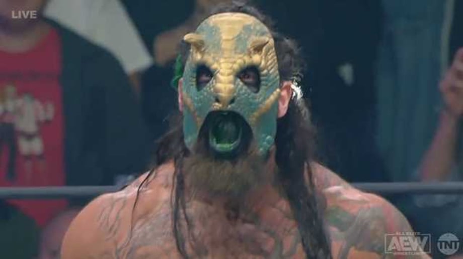 Luchasaurus Returns To AEW DYNAMITE And Takes Out The Creepers & Stu Grayson Of The Dark Order