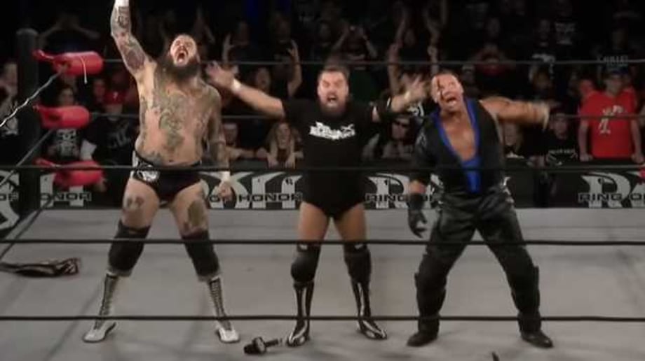 Marty "The Villain" Scurll Introduces A New Faction During The FINAL BATTLE FALLOUT Television Tapings