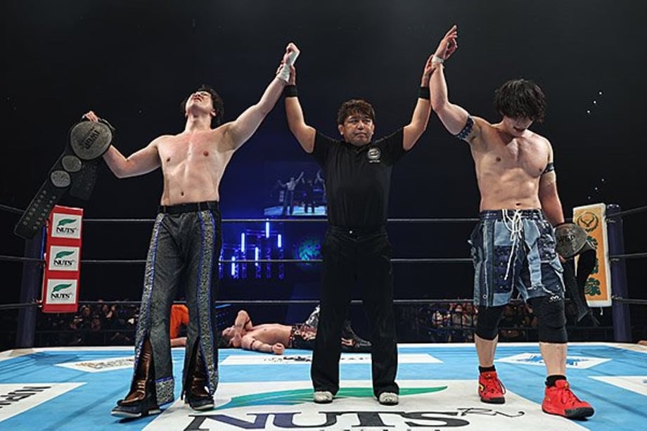 Master Wato & YOH Win The IWGP Junior Heavyweight Titles