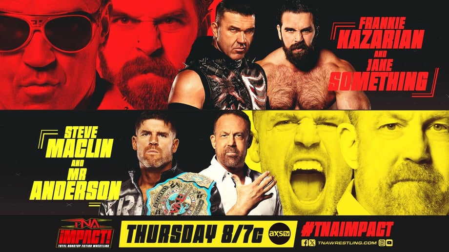 Mr. Anderson Wrestles On Tonight's TNA IMPACT! For The First Time Since 2016