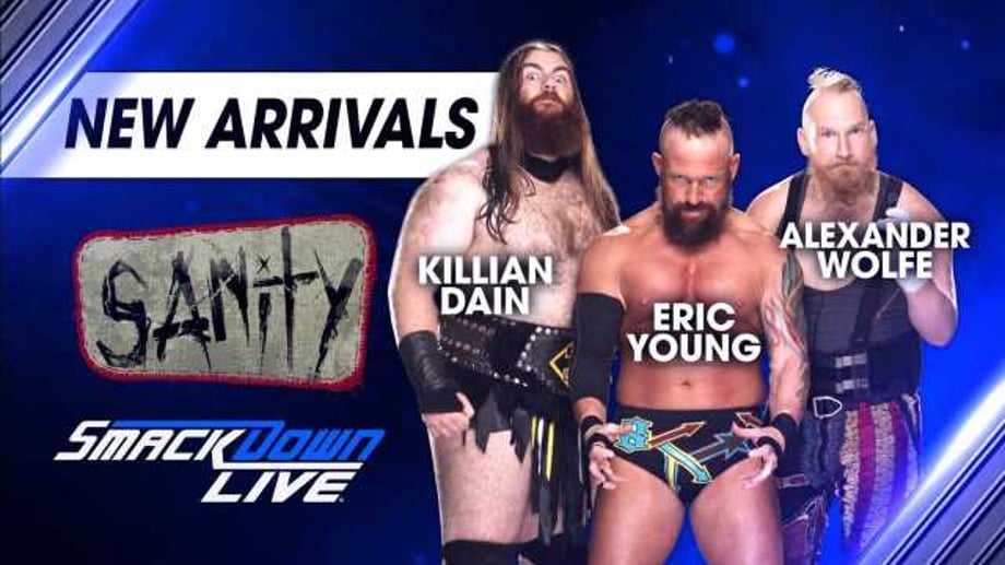 NXT Stable SAnitY Will Make Its Debut On SMACKDOWN LIVE Next Week As Part Of The Superstar Shakeup