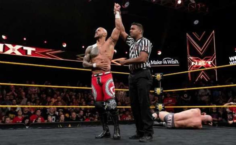 NXT Star Ricochet Is Still Working Through An Injury From His Missed Suicide Dive Back In June