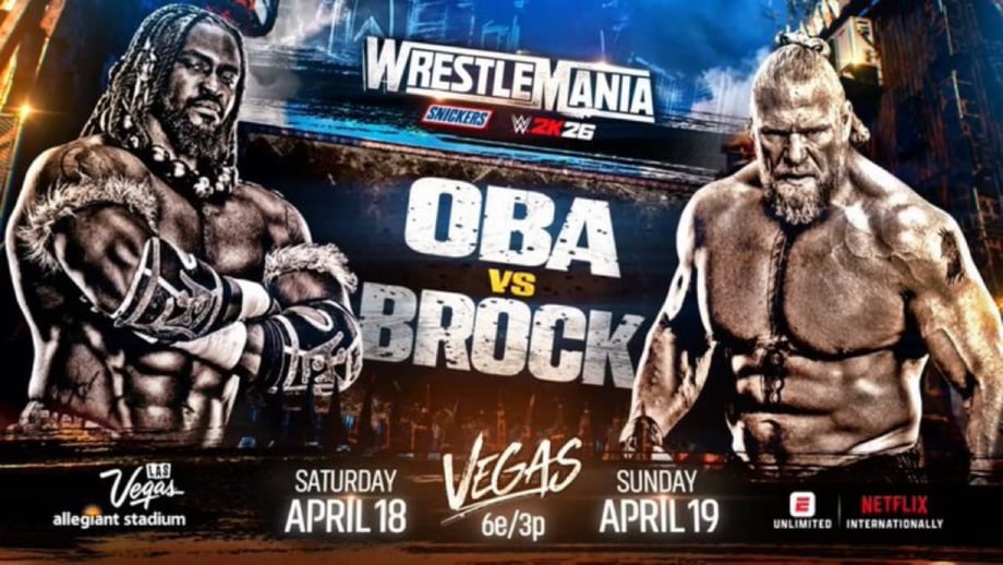 Oba Femi Answers Brock Lesnar's WrestleMania Open Challenge, Updates To Card & Next Week's Raw Lineup