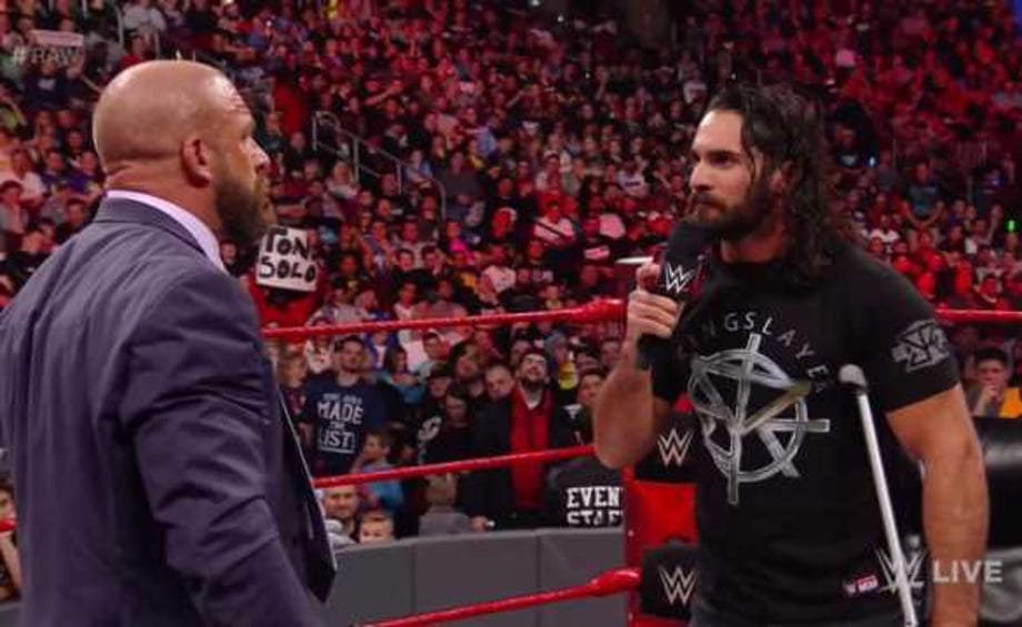 OFFICIAL: Triple H Will Face Seth Rollins In A Non-Sanctioned Match At WRESTLEMANIA 33