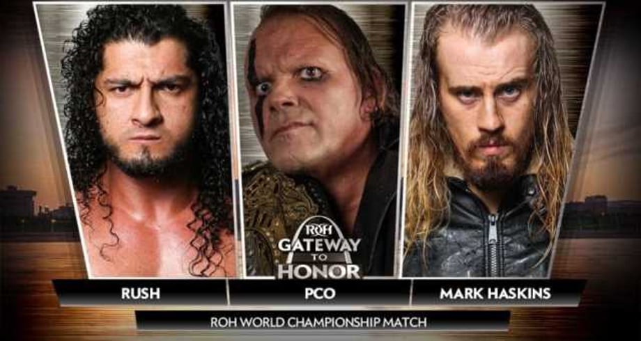 PCO Will Defend The ROH World Championship Against RUSH And Mark Haskins At GATEWAY TO HONOR