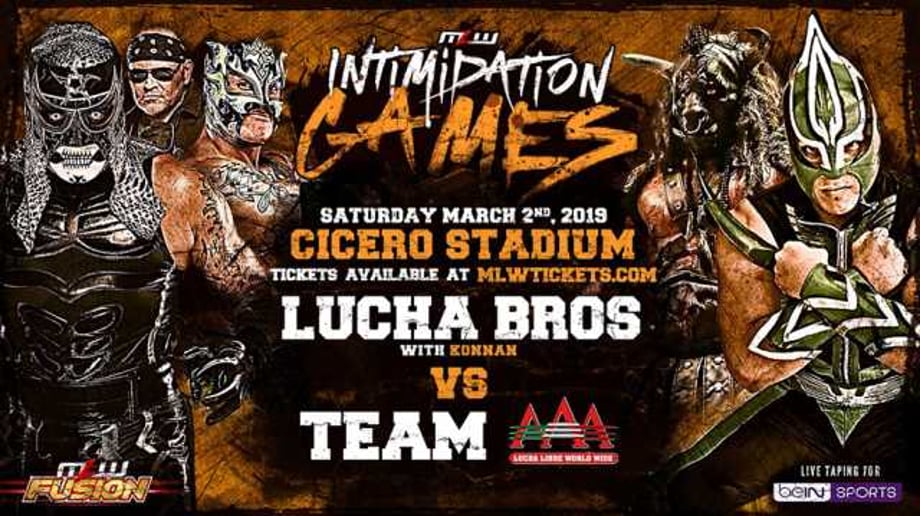 Pentagon Jr. & Rey Fenix Return To MLW And Will Now Face Team AAA At INTIMIDATION GAMES