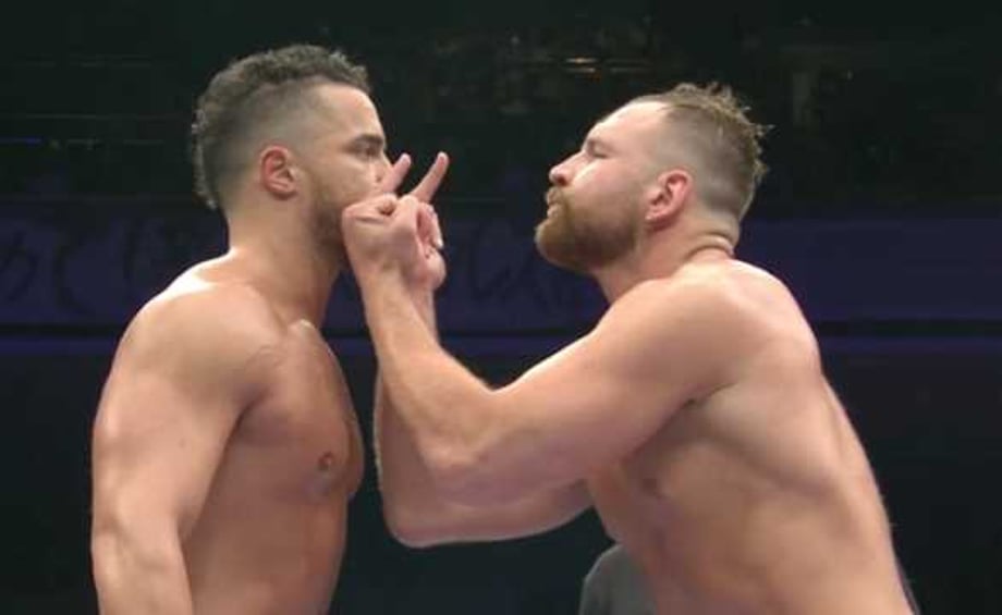 Post-Match Interviews With Juice Robinson And New IWGP United States Champion Jon Moxley