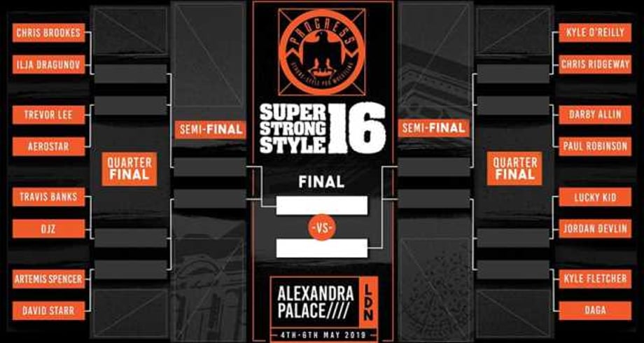 PROGRESS WRESTLING Will Stream The Entire 2019 SUPER STRONG STYLE 16 Tournament