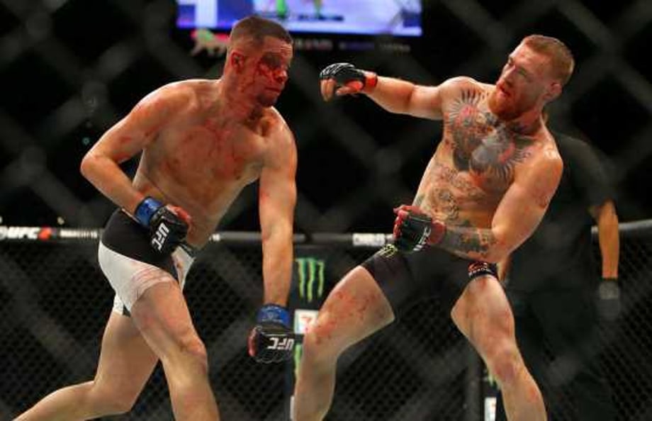 Revisit The Amazing Encounter Between Nate Diaz And Conor McGregor At UFC 196