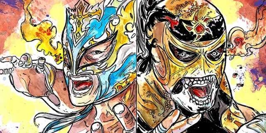 Rey Mysterio And The Lucha Brothers Among Those Starring In THE LUCHAVERSE Comic Books