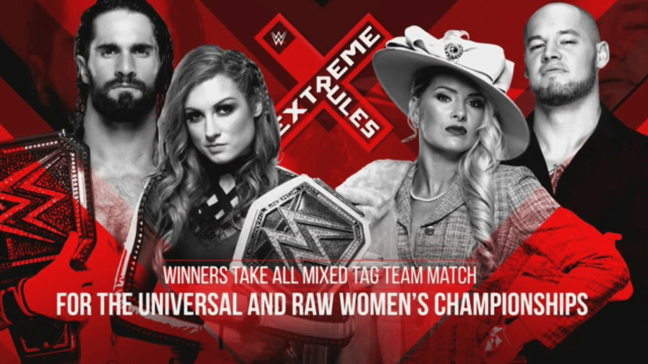 Rollins & Lynch Vs. Corbin & Evans Set For EXTREME RULES - And Both Titles Will Be On The Line