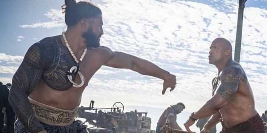Roman Reigns And The Rock Recall Knocking Out A Cameraman While Shooting HOBBS & SHAW