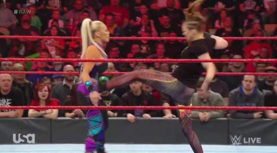Ronda Rousey Continues To Disrespect The WWE Universe On RAW; Makes An Example Of Dana Brooke