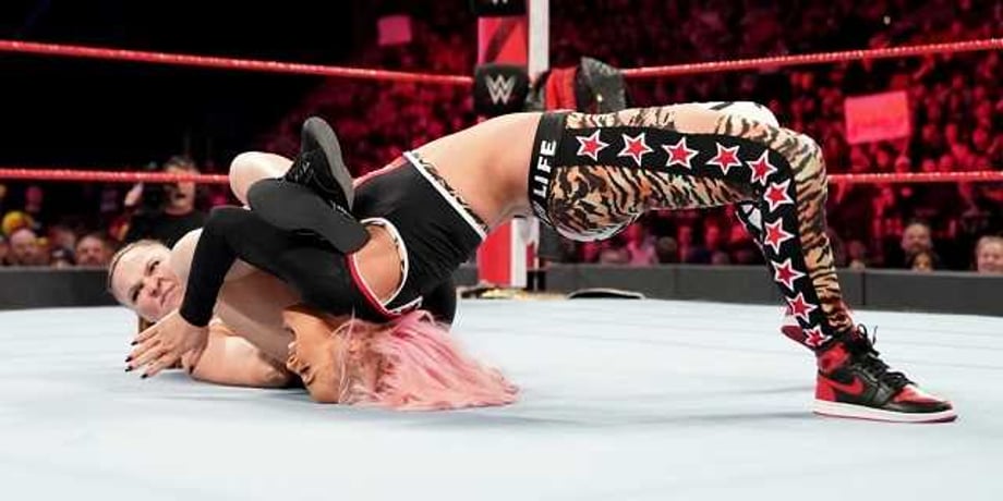 Ronda Rousey Destroys 2/3 Of The Riott Squad After A Backstage Altercation With Becky Lynch