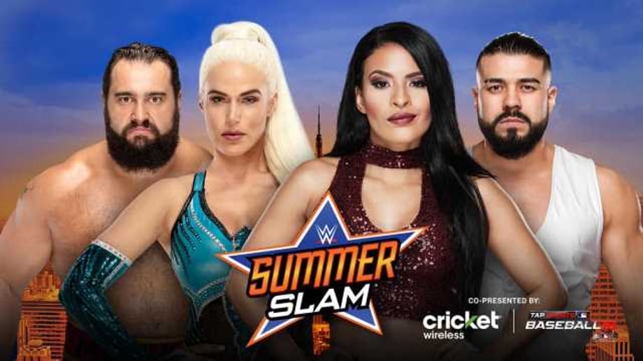 Rusev And Lana Vs. Andrade "Cien" Almas And Zelina Vega Confirmed For SUMMERSLAM Kickoff Show